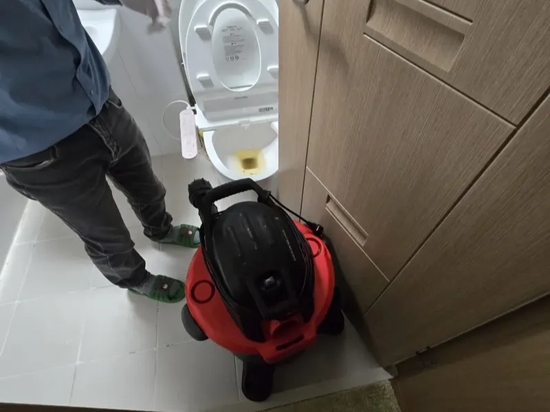 대전 동구 변기막힘 작업사례 6